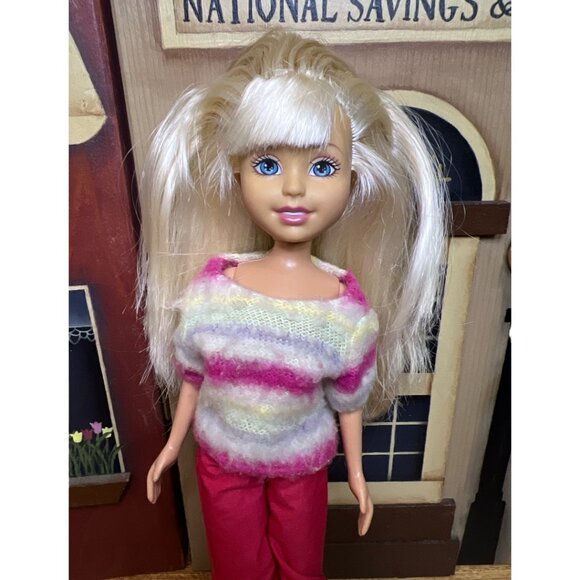 2 Dolls Janet & Stacie from Barbie Spinoff Wee 3 Friends Snow Snow Snow Dolls - Picture 8 of 10